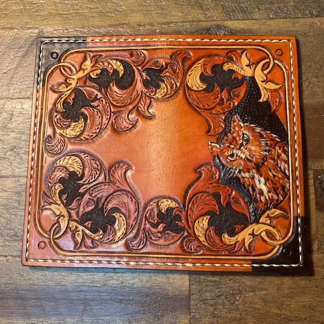 Custom Vertical Owl Wallet